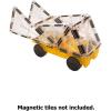 image:imageMAGNATILES Cars  Green amp Yellow 2Piece Magnetic Construction Set The ORIGINAL Magnetic Building BrandGreen  Yellow