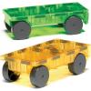 image:imageMAGNATILES Cars  Green amp Yellow 2Piece Magnetic Construction Set The ORIGINAL Magnetic Building BrandGreen  Yellow