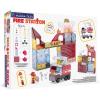 image:imageMagnaTiles Fire Station 50Piece Magnetic Construction Set The Original Magnetic Building Brand