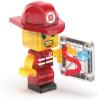 image:imageMagnaTiles Fire Station 50Piece Magnetic Construction Set The Original Magnetic Building Brand