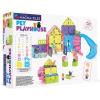 image:imageMagnaTiles Pet Playhouse 50Piece Magnetic Construction Set The Original Magnetic Building Brand