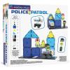 image:imageMagnaTiles Police Patrol 20Piece Magnetic Construction Set The Original Magnetic Building Brand
