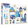 image:imageMagnaTiles Police Station 35Piece Magnetic Construction Set The Original Magnetic Building Brand