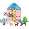 image:imageMagnaTiles Puppy Park 27Piece Magnetic Construction Set The Original Magnetic Building Brand