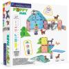 image:imageMagnaTiles Puppy Park 27Piece Magnetic Construction Set The Original Magnetic Building Brand