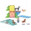 image:imageMagnaTiles Puppy Park 27Piece Magnetic Construction Set The Original Magnetic Building Brand