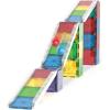 image:imageMagnaTiles Rail Racers 33Piece Magnetic Construction Set The Original Magnetic Building Brand90Piece