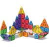 image:imageMagnaTiles microMAGS 70Piece Deluxe Magnetic Construction Set The Original Magnetic Building Brand