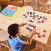 image:imageMagnaTiles microMAGS Learn Numbers 56Piece Magnetic Construction Set The Original Magnetic Building Brand