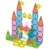 image:imageMagnaTiles microMAGS Travel Set Deluxe 55Piece Magnetic Construction Set The Original Magnetic Building Brand