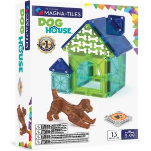 image:imageMagnaTiles Dog House 13Piece Magnetic Construction Set The Original Magnetic Building Brand