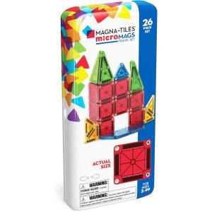 image:imageMagnaTiles microMAGS 26Piece Heart to Heart Travel Set The Original Magnetic Building BrandOriginal