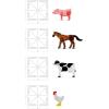 image:imageMAGNATILES Farm Animals 25Piece Magnetic Construction Set The ORIGINAL Magnetic Building Brand