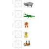 image:imageMAGNATILES Jungle Animals 25Piece Magnetic Construction Set The ORIGINAL Magnetic Building Brand