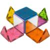 image:imageMAGNATILES Stardust 15Piece Magnetic Construction Set The ORIGINAL Magnetic Building Brand 399 Years with 4 Mirrored SquaresStardust Set