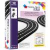 image:imageMAGNATILES XTRAS Roads 12 Piece Magnetic Construction Set The ORIGINAL Magnetic Building Brand