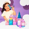 image:imageMagnaTiles Castle 25Piece Magnetic Construction Set The Original Magnetic Building Brand