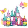image:imageMagnaTiles Castle DLX 48Piece Magnetic Construction Set The Original Magnetic Building Brand