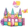 image:imageMagnaTiles Castle DLX 48Piece Magnetic Construction Set The Original Magnetic Building Brand
