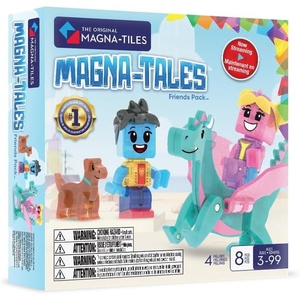 image:imageMAGNATILES MagnaTales Friends Pack Magnetic Figures The Original Magnetic Building Brand